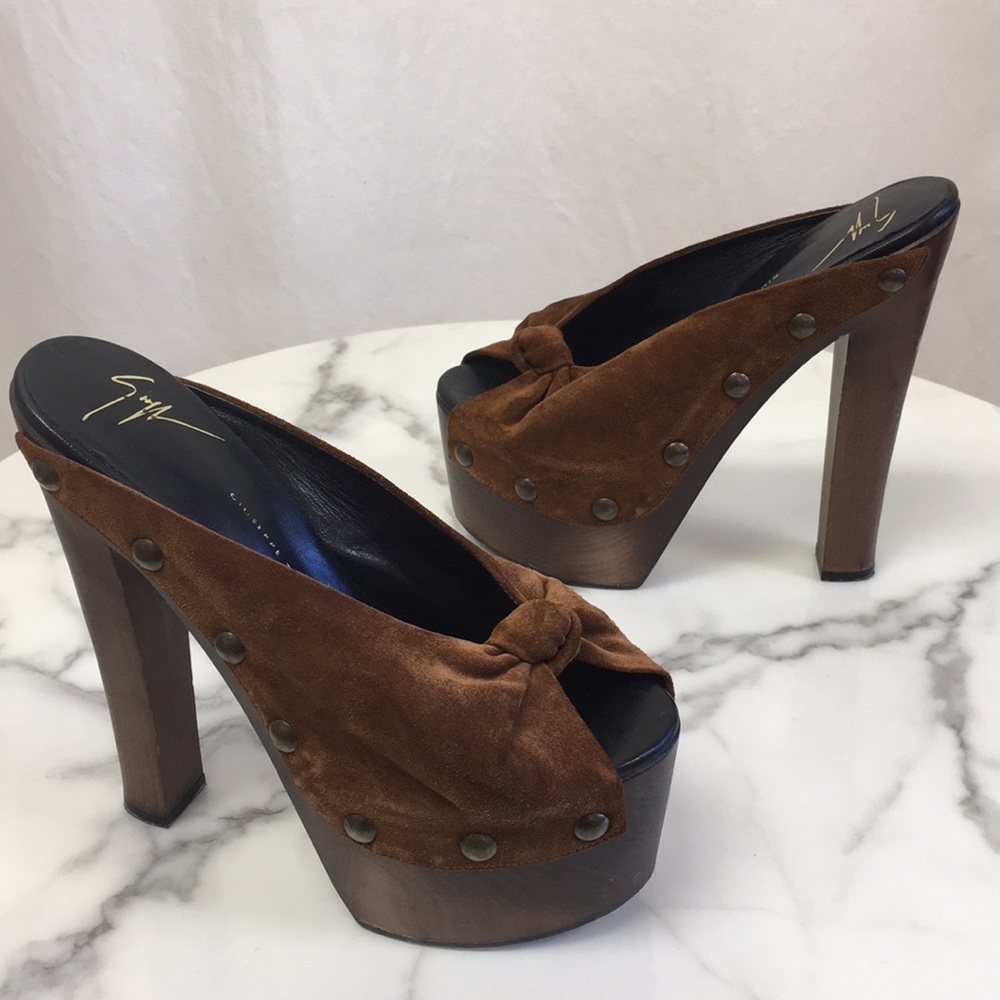 Giuseppe Zanotti Platform Clog ‘Saintro’